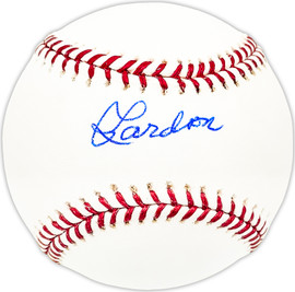 Jose Zardon Autographed Official MLB Baseball Washington Senators Beckett BAS QR #BM25205