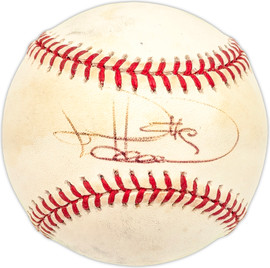 Todd Hundley Autographed Official NL Baseball New York Mets, Los Angeles Dodgers SKU #227534