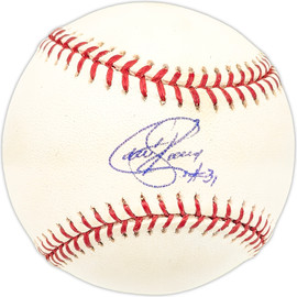 Steve Karsay Autographed Official MLB Baseball Oakland A's, Cleveland Indians SKU #227642