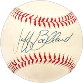 Jeff Ballard Autographed Official AL Baseball Baltimore Orioles SKU #227533