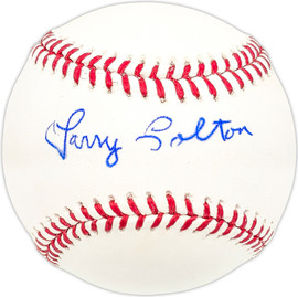 Larry Colton Autographed Official MLB Baseball Philadelphia Phillies SKU #227609