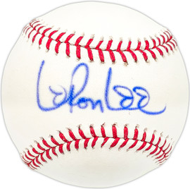 Leron Lee Autographed Official MLB Baseball St. Louis Cardinals SKU #227628
