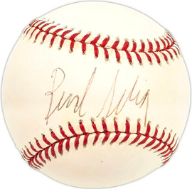 Bud Selig Autographed Official MLB Baseball Commissioner SKU #227357