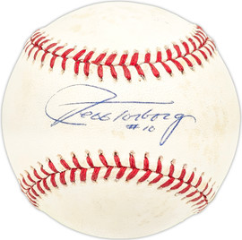 Jeff Torborg Autographed Official NL Baseball Los Angeles Dodgers SKU #227365