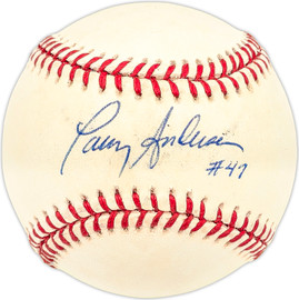 Larry Andersen Autographed Official NL Baseball Philadelphia Phillies SKU #227431