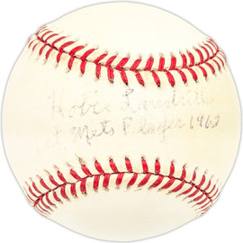 Hobie Landrith Autographed Official 1994 NLCS Logo Baseball New York Mets "1st Mets Player 1962" SKU #227631