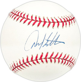 David Eckstein Autographed Official MLB Baseball St. Louis Cardinals, Los Angeles Angels SKU #227706