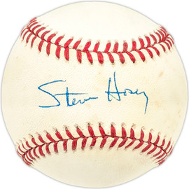 Steve Hosey Autographed Official NL Baseball San Francisco Giants SKU #227744