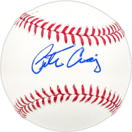 Pete Craig Autographed Official MLB Baseball Washington Senators SKU #227608