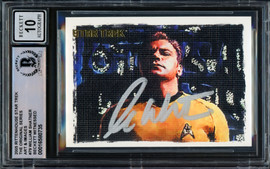 William Shatner Autographed 2005 Rittenhouse Art & Images Card #79 Star Trek The Original Series Captain Kirk Auto Grade Gem Mint 10 Beckett BAS Stock #228054