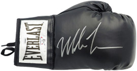 Mike Tyson Autographed Black Everlast Right Handed RH Boxing Glove Right Handed RH Boxing Glove JSA Stock #228079