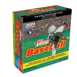 2024 Topps Heritage Baseball Mega Box Stock #228805