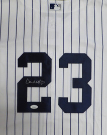 New York Yankees Don Mattingly Autographed White Nike Jersey Size XL JSA #WIT713613