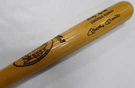 Mickey Mantle Autographed Blonde Louiville Slugger Game Model Bat New York Yankees PSA/DNA #AN02591