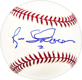 Roe Skidmore Autographed Official MLB Baseball Chicago Cubs SKU #229638