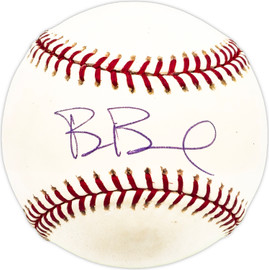 Ben Broussard Autographed Official MLB Baseball Cleveland Indians MLB Holo #RD123295