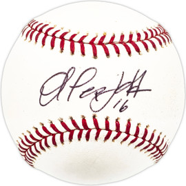 Alex Liddi Autographed Official MLB Baseball Mariners, Team Italy MLB Holo #FJ946711