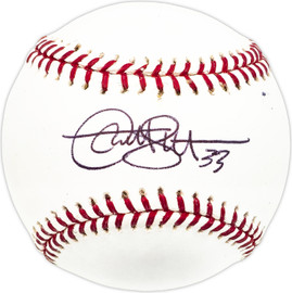 Casper Wells Autographed Official MLB Baseball Detroit Tigers, Philadelphia Phillies MLB Holo #FJ946777