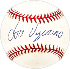 Jose Vizcaino Autographed Official NL Baseball San Francisco Giants, Los Angeles Dodgers SKU #229661