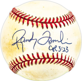 Randy Tomlin Autographed Official NL Baseball Pittsburgh Pirates SKU #229706