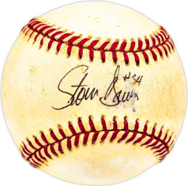 Storm Davis Autographed Official AL Baseball Baltimore Orioles SKU #229787