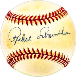 Richie Scheinblum Autographed Official 1994 Indians Inaugural Season AL Baseball Kansas City Royals, Cincinnati Reds SKU #229823