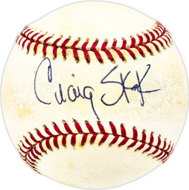 Craig Skok Autographed Official AL Baseball Boston Red Sox, Texas Rangers SKU #229892