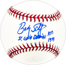 Buddy Schultz Autographed Official MLB Baseball St. Louis Cardinals "1977-79" SKU #229626