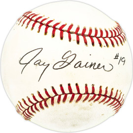 Jay Gainer Autographed Official California League Baseball Colorado Rockies SKU #229678