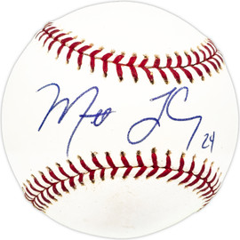 Matt Lecroy Autographed Official MLB Baseball Minnesota Twins, Washington Nationals SKU #229764