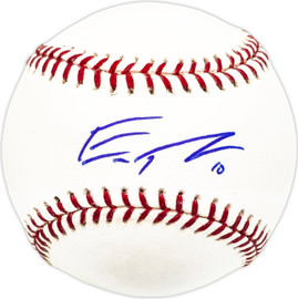 Eric Thames Autographed Official MLB Baseball Milwaukee Brewers MLB Holo #EK595784