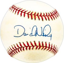 Dave Nilsson Autographed Official NL Baseball Milwaukee Brewers SKU #229713