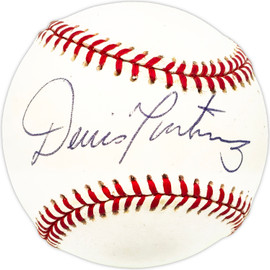 Dennis Martinez Autographed Official AL Baseball Baltimore Orioles, Cleveland Indians SKU #229833