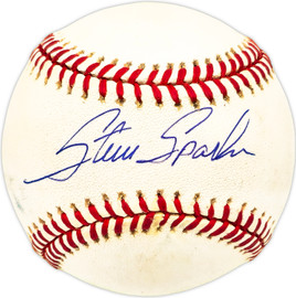 Steve Sparks Autographed Official AL Baseball Detroit Tigers, Los Angeles Angels SKU #229929