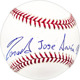 Ronald Acuna Jr. Autographed Official MLB Baseball Atlanta Braves Full Name Beckett BAS #Y60702