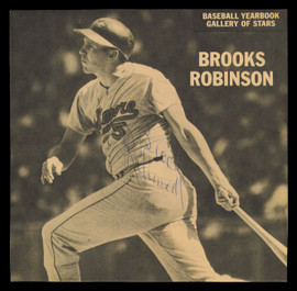 Brooks Robinson Autographed 7x7 Magazine Page Photo Baltimore Orioles SKU #232376