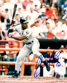 Bo Jackson Autographed 8x10 Photo Chicago White Sox Beckett BAS QR Stock #230681
