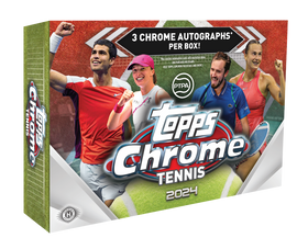 2024 Topps Chrome Tennis Breaker's Delight Box Stock #234031