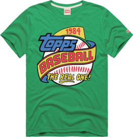 Topps Baseball Blue Homage T-Shirt 'The Real One' Size M Stock