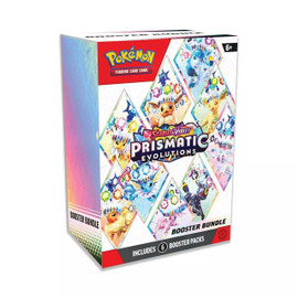 Pokemon Scarlet & Violet Prismatic Evolutions Booster Bundle Box Stock #242689