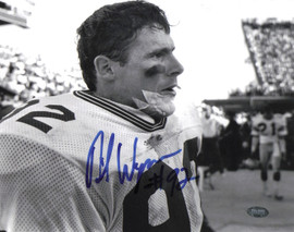 Dave Wyman Autographed 8x10 Photo Seattle Seahawks MCS Holo #63223