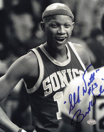 Donald Slick Watts Autographed 8x10 Photo Seattle Supersonics MCS