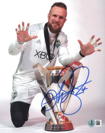 Stefan Frei Autographed 8x10 Photo Seattle Sounders Beckett BAS QR #BS36573