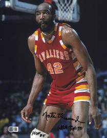 Nate Thurmond Autographed 11x14 Photo Cleveland Cavaliers "HOF 85 NBA Top 50" Beckett BAS QR #SB30681