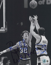 Bill Walton & Dan Issel Autographed 8x10 Photo Beckett BAS QR #BS30285