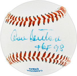 Don Sutton Autographed Official League Baseball Los Angeles Dodgers "HOF 98" Beckett BAS QR #BR51163