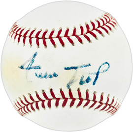 Willie Mays Autographed Official OMLB Baseball San Francisco Giants Beckett BAS #AE16595