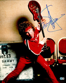 Sammy Hagar Autographed 16x20 Photo (Scratch) Beckett BAS QR