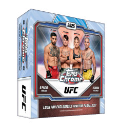 2025 Topps UFC Chrome Mega Box Stock #250410