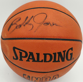 George Gervin Autographed Spalding NBA Leather Game Basketball San